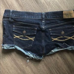 Abercrombie Dark Wash Jean Shorts